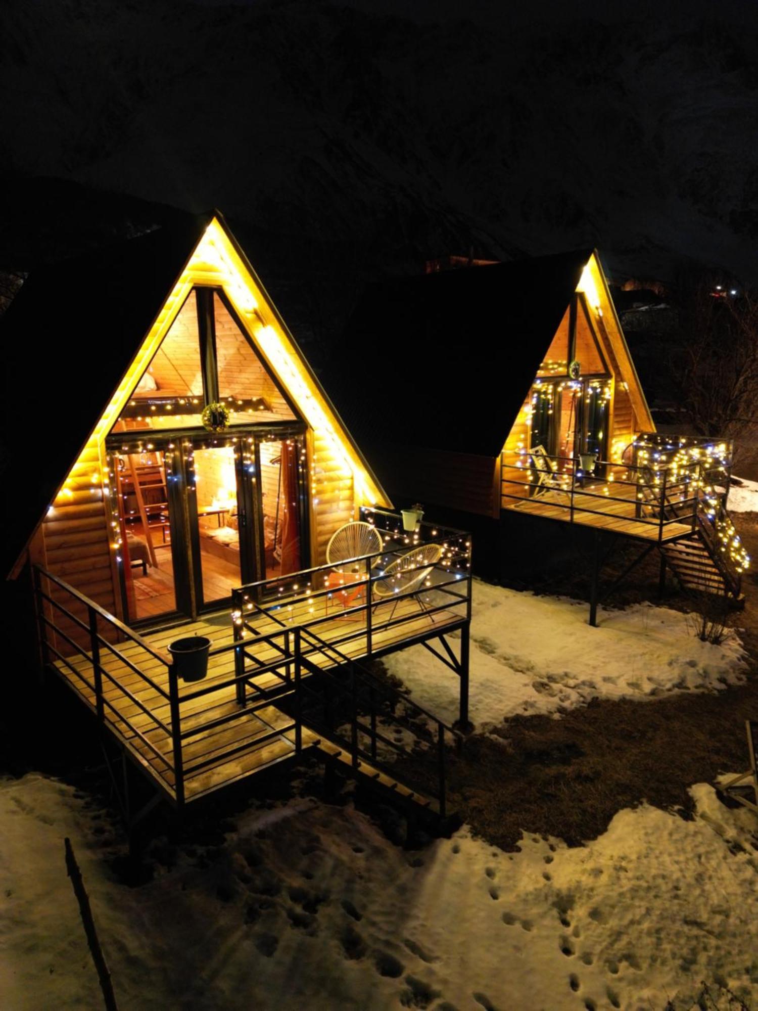 Kazbegi Kuro Cottages Buitenkant foto